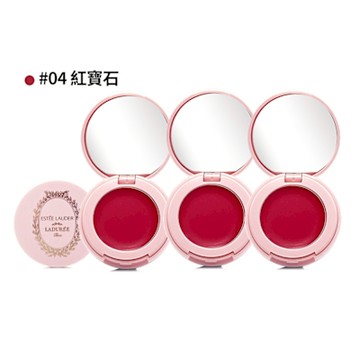 *ESTEE LAUDER雅詩蘭黛 粉嫩慾望晶透潤唇膏1.6g*3(#04紅寶石)(隨身版/超越正貨)