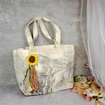 獨一無異 手染布袋  手提袋  便攜袋 纯棉杋布袋  布袋 PQ-019