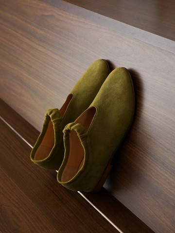 日本產羊反絨 復古優雅瑪莉珍 手工製