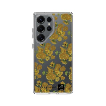 Galaxy S25 Ultra Clear 透明 - Van Gogh Museum - 向日葵 - 重複圖案