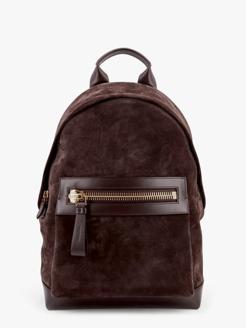 Backpack in suede - TOM FORD - gender_Man