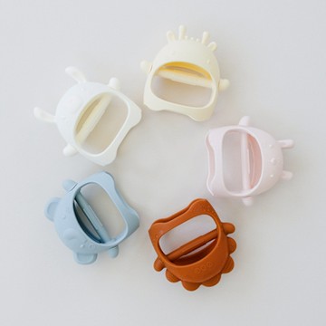 Loulou Lollipop 矽膠 固齒器 可愛造型 動物造型 手套 咬咬環 掛環 多款可選