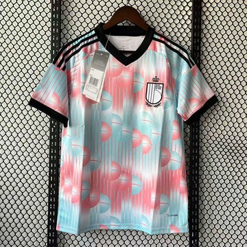 新品🌹2026年比利時客場世界盃7號德布勞內11號多庫足球隊服訓練服梅西