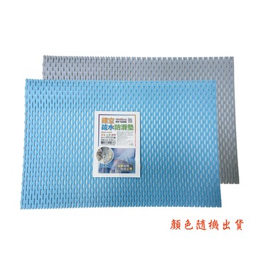 皮久熊鏤空疏水防滑墊(顏色隨機出貨)