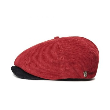 BRIXTON 報童帽 BROOD CORDUROY SNAP CAP MAROON 燈芯絨 FA1910423MRK