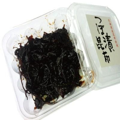 つぼ漬昆布 150g×4個セット 緑健農園 北海道産昆布 ギフト おにぎりの具 絶品おかず お弁当のおかず お惣菜 コリコリ食感 ごはんのお供 つくだ煮 佃煮