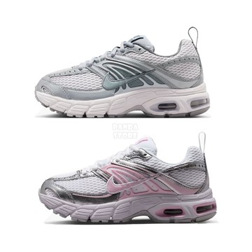 胖達）NIKE GS AIR MAX MOTO 2K 復古 運動 休閒鞋 IQ9430-002 灰綠 150 銀粉 女鞋
