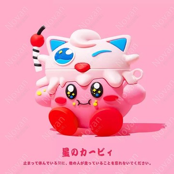 AirPods Pro 2 保護套 無線耳機套 蘋果 1/2代 防摔 AirPods 3 矽膠耳機殼 卡通套 星之卡比