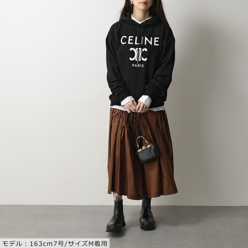 CELINE セリーヌ パーカー 2Y528450I.38AW レディース トリオンフ ロゴ ...