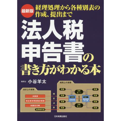 法人税申告書の書き方がわかる本