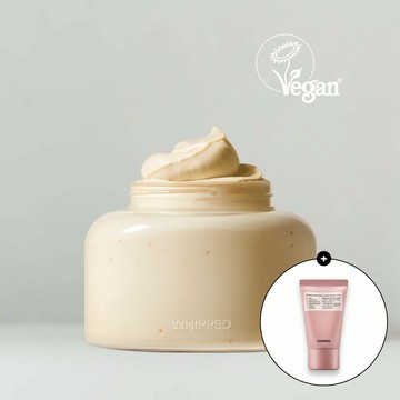 WHIPPED 柚子維他命奶油潤膚乳 190g 贈無花果可可潤膚乳 25g 官方旗艦店