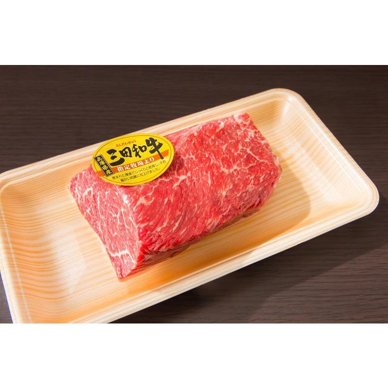 肉 牛肉 黒毛和牛肉ギフト お歳暮 お年賀 内祝 三田和牛 赤身モモブロック500ｇ ミートマイチク