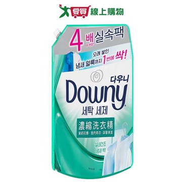 Downy濃縮洗衣精補充包室內晾乾1800ml【愛買】