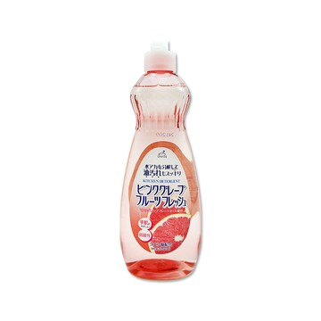 Rocket 日本火箭石鹼-AWAS酵素濃縮洗碗精-葡萄柚香600ml/紅瓶(鍋碗瓢盆餐具除乾硬油污清潔劑)