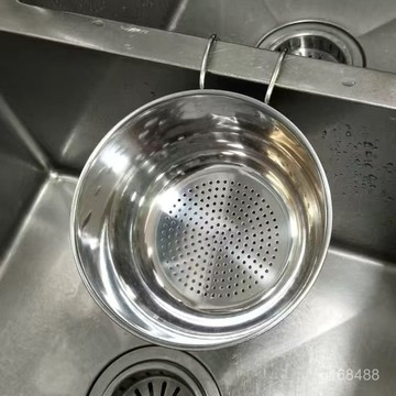 🔥臺灣出貨🔥加厚不銹鋼漏盆水盆瀝水洗菜淘米盆米菜籃子水果廚房多用盆子家用