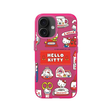 iPhone 16 Clear 粉漾桃 - 三麗鷗-Hello Kitty - Sticker-Hello Kitty生活小物