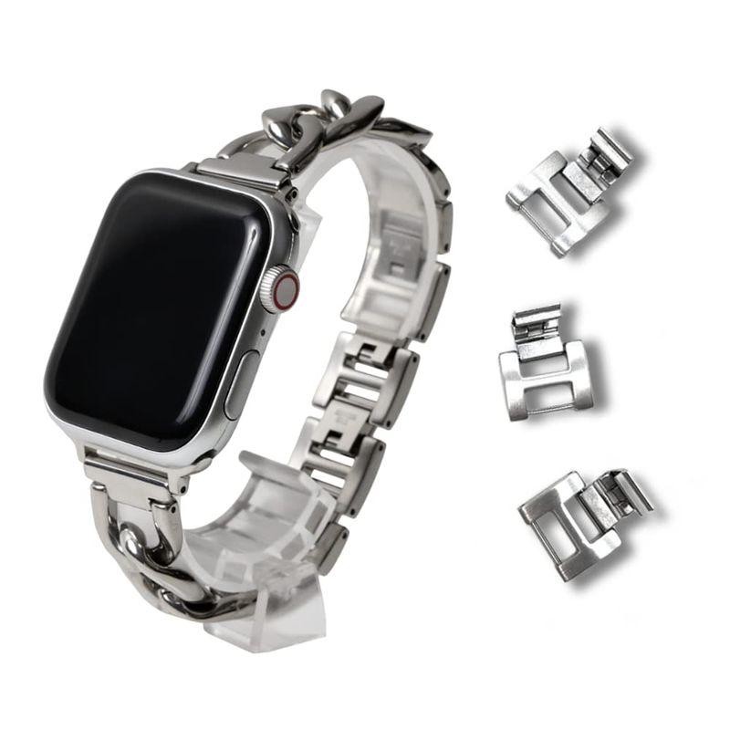 YGGSTORE Apple Watch セパレート マット チェーン バンド ステンレス ブレスレット ベルト 工具不要 38 40 41 通販  LINEポイント最大0.5%GET LINEショッピング