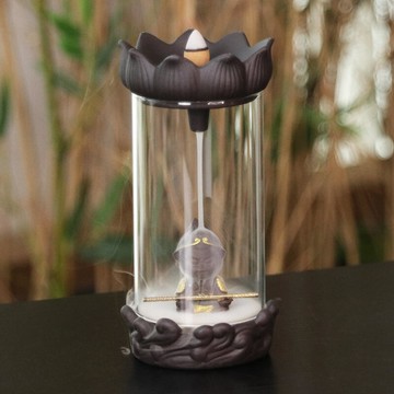 倒流香爐孫悟空家用室內創意擺件沉香熏香爐檀香爐禮品