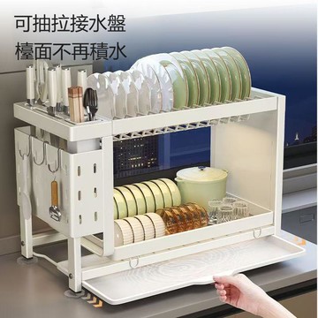 廚房碗碟架收納落地擺件收納落地收納碗柜落地收納刀筷碗盤瀝水架 y806