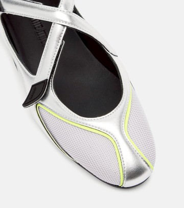 The Attico Floor01 metallic ballet flats