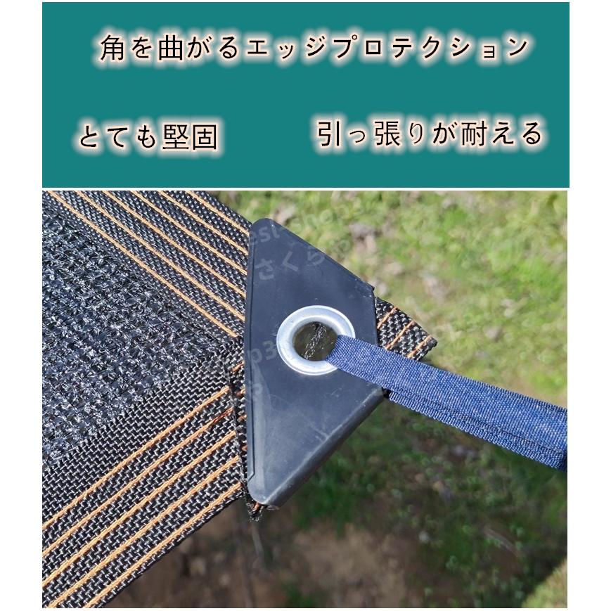 遮光率95% ハンドメイド 園芸 家庭菜園 花壇 育苗床 ポリエチレン 遮光ネット 遮熱ネット 日除けネット UVカット 8m×10m