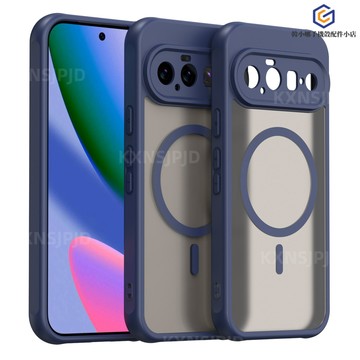 日系親膚霧面透明 磁吸无线充电 氣囊防摔殼 谷歌 Pixel 11 10 9 Pro XL 9A 10A 8A 手機殼