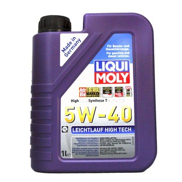 LIQUI MOLY 5W40 LEICHTLAUF HIGH TECH 合成機油 #3863 #2327【299免運領券再享折扣】