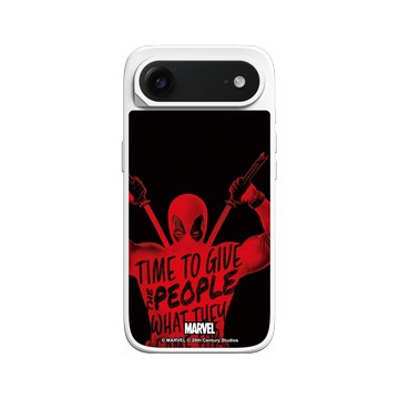 iPhone Air SolidX 白 - 迪士尼-漫威 Marvel - 死侍-It's Deadpool's Time