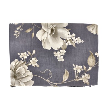 FOCA 韓風設計100%精梳棉三件式薄枕套床包組 獨立筒適用 床高35cm  清風伴月  雙人  床包＋枕套 x 2