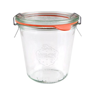 德國 Weck 玻璃油醋罐 果醬罐 香料 沾醬罐 燕麥罐 290ml Mold Jar 900 (附密封圈M)【心心哈德】現貨 全館499超取免運｜全場下殺★滿額再享折扣