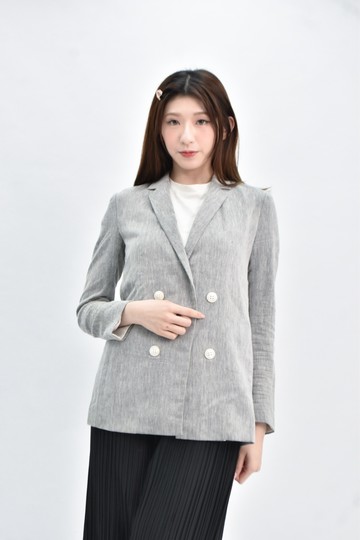 (S) icb 長袖灰色外套