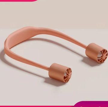 靜音usb小電風扇 掛脖無葉風扇 超輕 小型 迷你風扇 懶人便攜式風扇