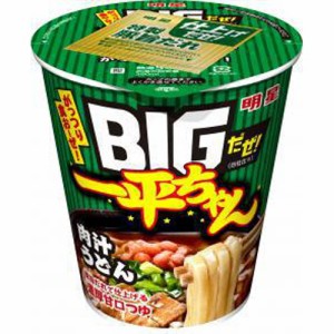 明星 ＢＩＧだぜ！一平ちゃん 肉汁うどん  ×12