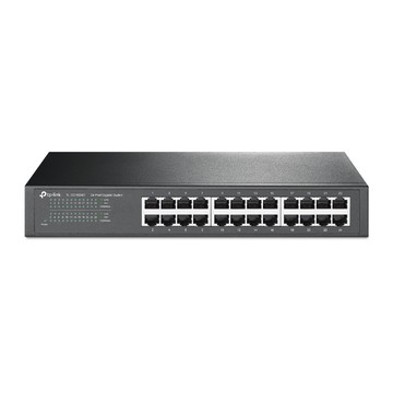 TP-Link TL-SG1024D 24埠 (金屬殼) Gigabit 桌上型/機架裝載型 交換器