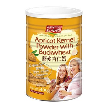 任選 紅布朗 蕎麥杏仁奶 400g(無糖)