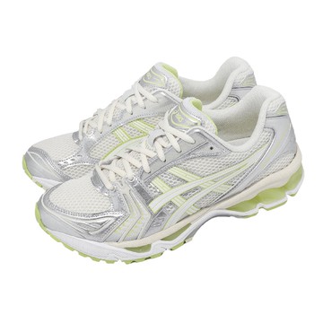 休閒鞋 GEL-Kayano 14 男鞋 米白 銀 復古跑鞋 亞瑟膠 支撐 1203A537112