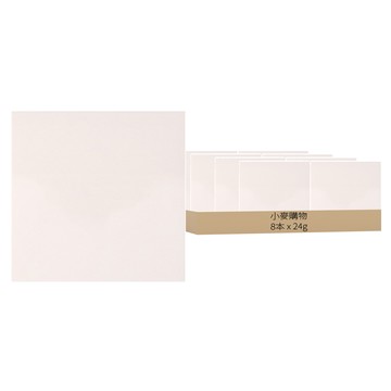 小麥購物 透明便利貼 小款 24g  透明色  50頁  8本