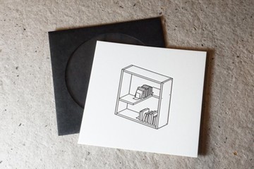 HOLE ART MYSTERY SHELF -BLACK-