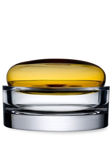 Nude - wide Ecrin lidded vessel - unisex - glass - One Size - Neutrals