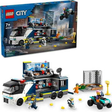 樂高LEGO 60418 City  城市系列 警察行動刑事實驗室