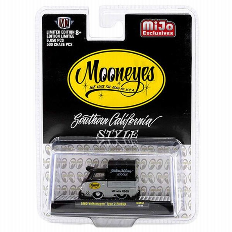 ムーンアイズ ミニカー1/64 M2 MACHINES MOONEYES 1960 VW Type2 ムーンアイズ ミニカー1/64 M2 MACHINES MOONEYES 1960 VW Type2