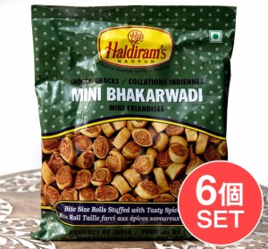 インドのお菓子 Mini Bhakarwadi ミニバッカルワリ   ハルディラム インスタント スナック アジアン食品 エスニック食材