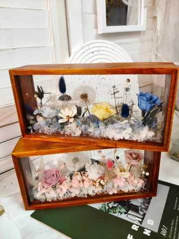 【蕎翎工作室】蒲公英透視花園相框