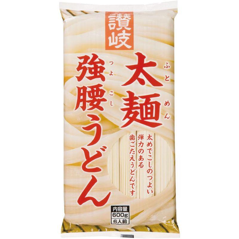 さぬきシセイ 讃岐太麺強腰うどん 600g×5袋