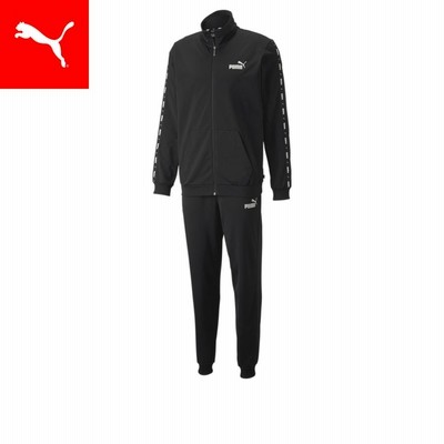 プーマ メンズ ジャージ セットアップ PUMA テープ ポリ ジャージ 上下セット メンズ
