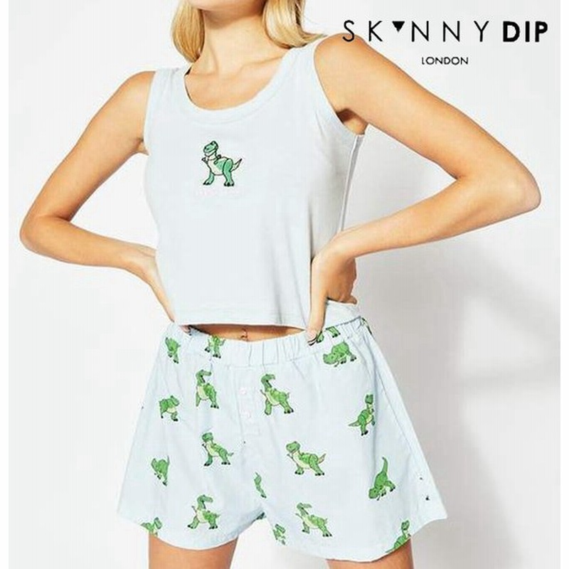 ルームウェア セット スキニーディップ Skinny Dip ディズニーコラボ 上下セット ショートパンツ タンクトップ トイストーリー 通販 Lineポイント最大0 5 Get Lineショッピング
