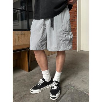 Batterup2025夏季新款日系復古速干可調節休閑五分工裝短褲男潮牌