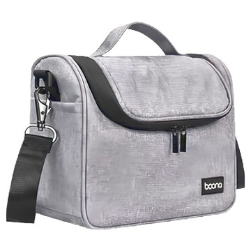 baona 包納 數位單眼相機包 中號 牛津布 灰色 25x21x16cm  1個