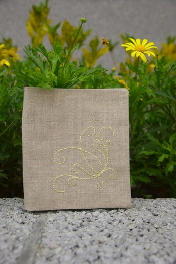 文青手縫口罩或衛生棉布套