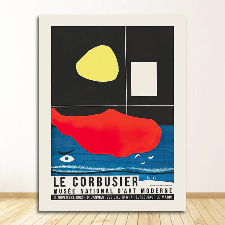 ポスター ル コルビュジエ Le Corbusier ミッドセンチュリー モダン 建築 キャンバスアートポスター インテリア 海外製 枠なし  42x60cm 0401XX01 | LINEブランドカタログ